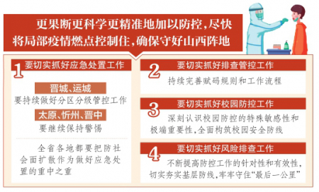 林武主持召开山西省委第七十次疫情防控专题会